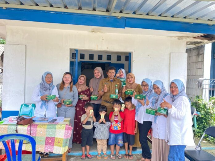 Pertamina Gas (Pertagas) sebagai bagian dari Subholding Gas Pertamina, memberikan dukungan terhadap kegiatan rutin Posyandu Kenanga yang berlokasi di Kampung Kadu, Kelurahan Bunder, Kecamatan Cikupa, Kabupaten Tangerang pada Senin (14/4/2025).