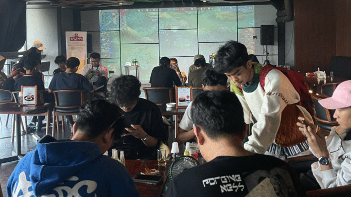 Suasana para peserta Turnamen Mobile Legends yang digelar Hotel Neo+ Airport Jakarta
