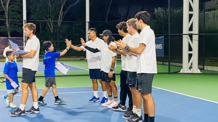 Sebanyak 82 peserta ambil bagian dalam program Rafa Nadal Tennis Camp Jakarta 2025 di ARYADUTA Country Club Tangerang.