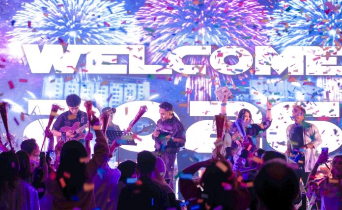 Perayaan malam tahun baru di Atria Hotel & Residences Gading Serpong tampil spektakuler
